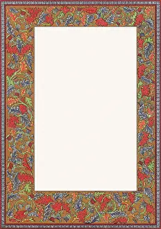 Wider: Floral and Leaf Border