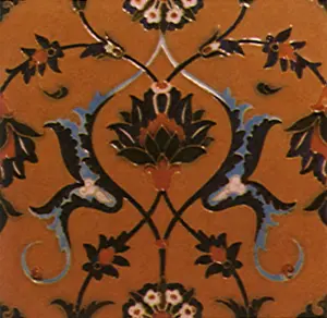 Embossed: Floral Majolica