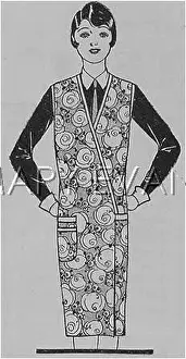 Pinny: FLORAL OVERALL 1928