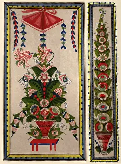 Planter: Floral Panels