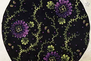 Outlined: Floral with Pink Roses