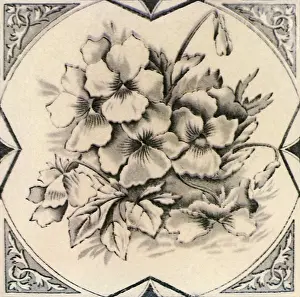 Overglaze: Floral Tile Design