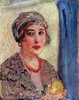 Engelbach: Florence Engelbach Self Portrait