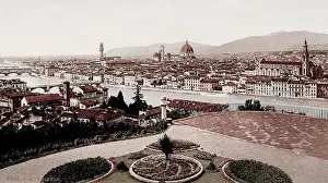 Arno: Florence, Firenze, Italy, across the River Arno