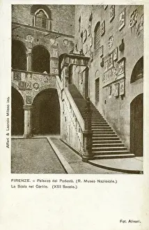 Podesta: Florence, Italy - Bargello - the Stairs
