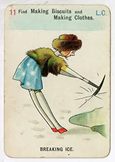 Pick: Florence Upton playing cards - Breaking Ice