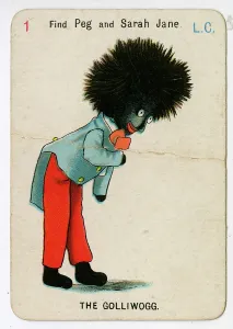 Tailcoat: Florence Upton playing cards - The Golliwogg