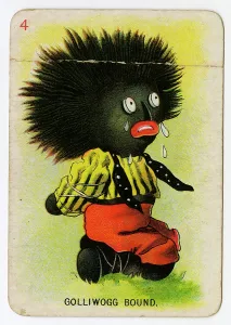 Tears: Florence Upton playing cards - Golliwogg Bound