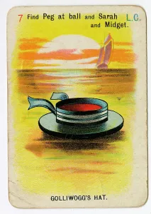 Boater: Florence Upton playing cards - Golliwogg's Hat
