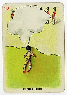 Midget: Florence Upton playing cards - Midget Firing