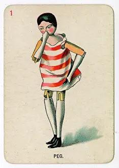 Upton: Florence Upton playing cards - Peg