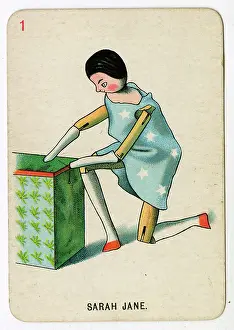 Upton: Florence Upton playing cards - Sarah Jane