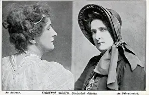 The Michael Diamond Collection: Florence Worth, as actress and Salvationist