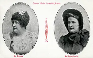 The Michael Diamond Collection: Florence Worth, as actress and Salvationist
