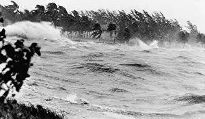 Pounded: Florida coastline pounded by Hurricane, ?