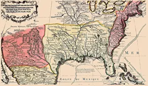 1722: Florida and Mississippi Basin, 1722