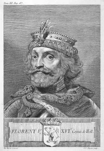 1296: FLORIS V, HEAD PORTRAIT