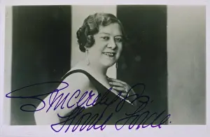Forde: Florrie Forde - Signed
