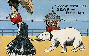 Coarse: Flossie and her Bear behind