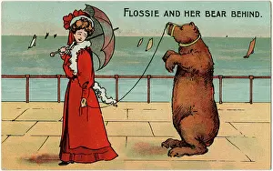Coarse: Flossie and her Bear behind
