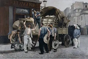 Belleuse: Flour delivery