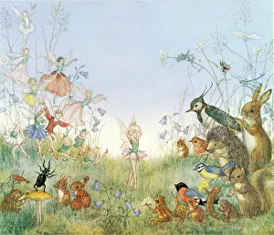The Flower Ballet - with fairies dancing etc