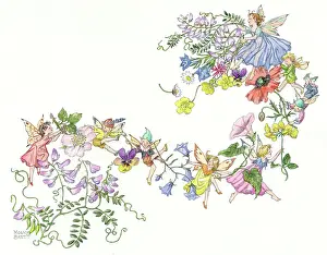Harebells: Flower Dance - fairies and flowers