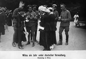 Customary: Flower Day in Vilnius, 1916