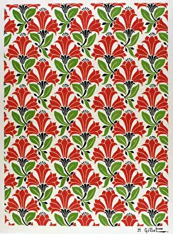 Flowered: Flower and leaf design by Henri Gillet