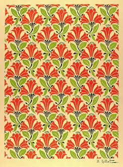Flowered: Flower and leaf design by Henri Gillet