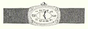 Bezel: Flower and Leaf Wreath