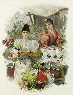 Gause: FLOWER MARKET/ GAUSE