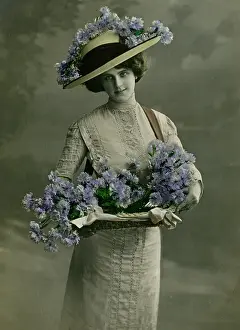 Belle Elise Collection: Flower seller