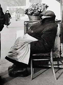Stadtpark: Flower seller