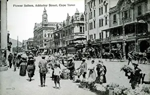 Adderley: Flower sellers, Adderley Street, Cape Town, South Africa