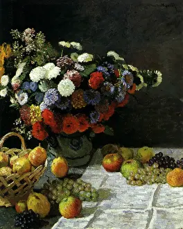 Flowerpiece: Flowerpiece, by Monet