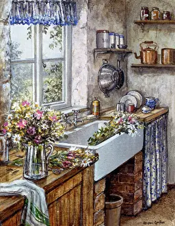 Sinks: Flowers in the Sink ? kitchen sink under window