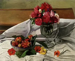 Strawberries: Flowers and Strawberries
