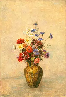 Odilon: Flowers in a Vase
