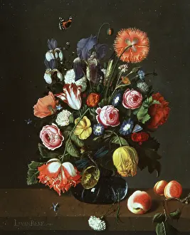 Apricots: Flowers in a Vase