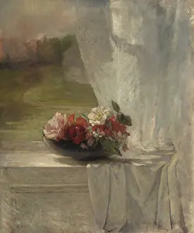 Farge: Flowers on a Window Ledge