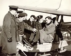 Piggott: Flt Lt A D Piggott, Chief Instructor