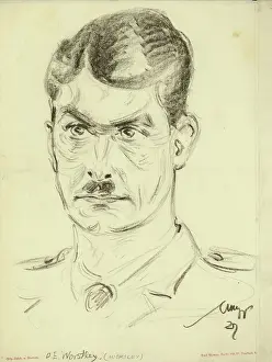 Worsley: Flt Lts M Kinkead drawn by Emil Stumpp