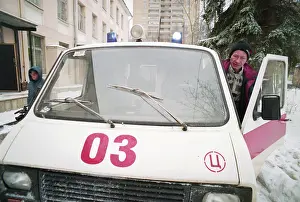 Ambulance: Flu epidemic in Moscow