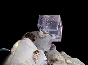 Fluorescing: Fluorite