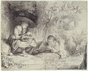 1642: The Flute Player