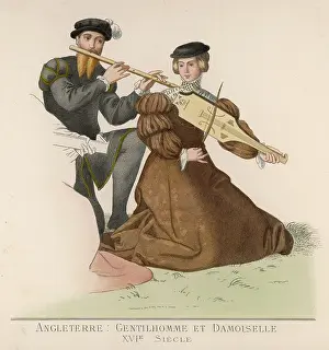 Viol: Flute - Viol 1550