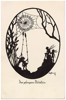 Elves: A fly caught in a cobweb