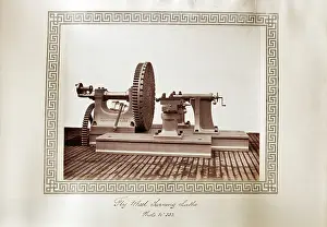 Institution Of Mechanical Engineers: Fly wheel turning lathe