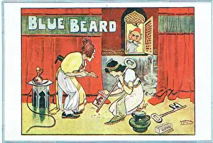 Mytton: Flyer for Bluebeard by Hugh Mytton - Front cover